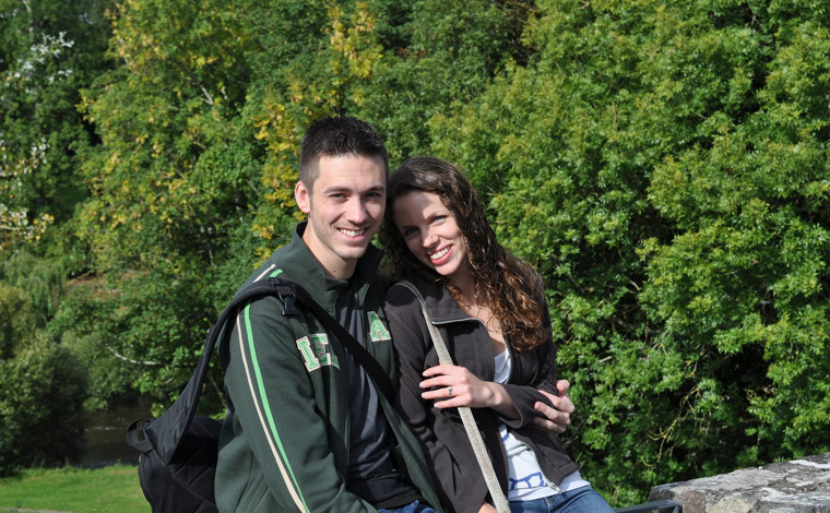 Derek and Melissa in Ireland