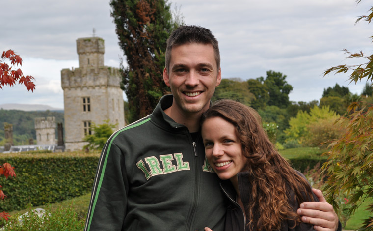 Derek and Melissa in Ireland